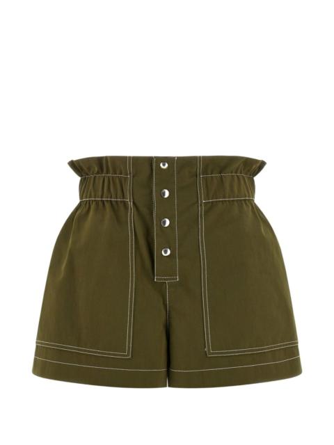 Marni contrast-stitching shorts