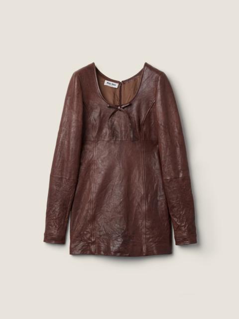 Miu Miu Leather dress