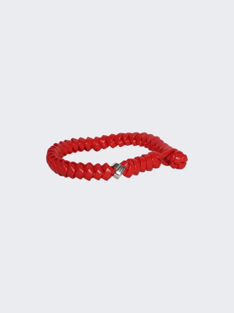 Bottega Veneta Knot Bracelet Redstone