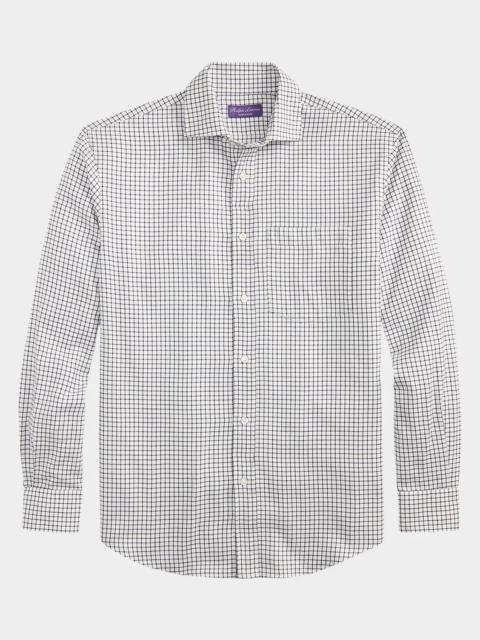 Ralph Lauren Men's Tattersall Twill Sport Shirt