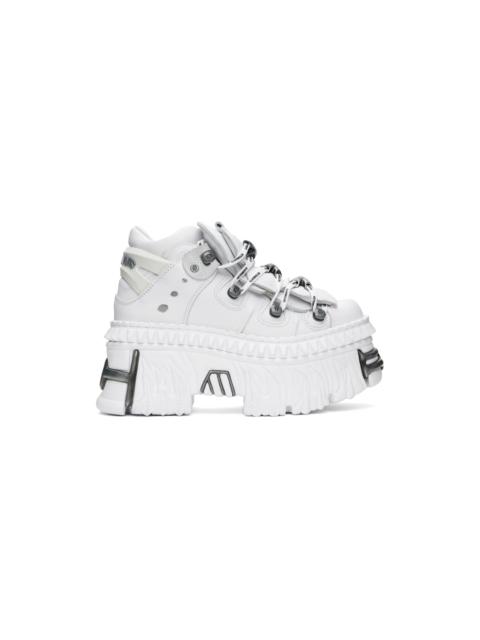 VETEMENTS White New Rock Edition Platform Sneakers