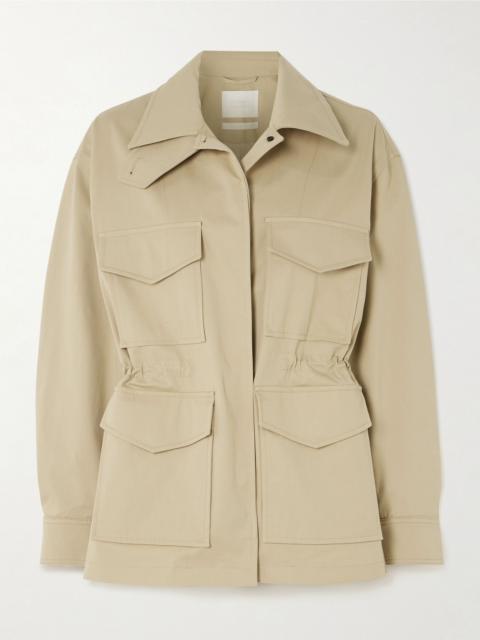 Citizens of Humanity Paretti cotton-blend twill jacket Beige