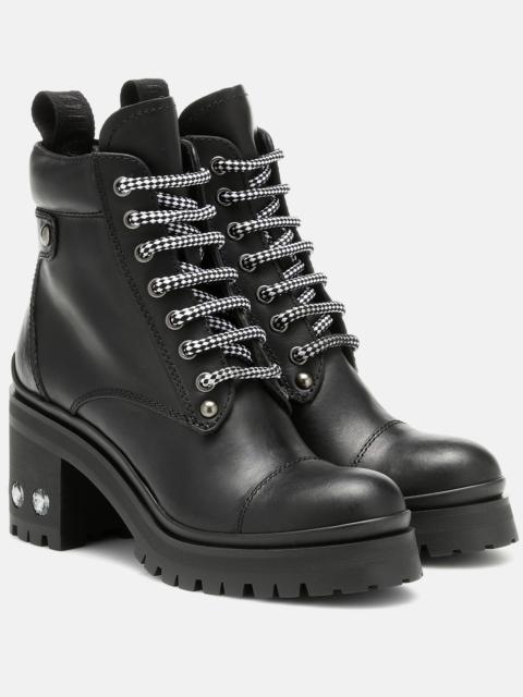 Miu Miu Leather ankle boots