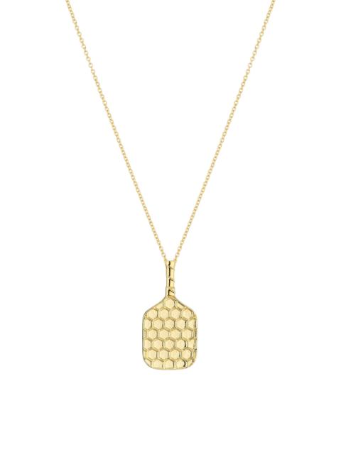 ROBERTO COIN Women's Pickleball Racket 18K Yellow Gold Necklace - Yellow Gold