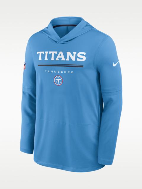 Nike Tennessee Titans Sideline Men's Nike Dri-FIT NFL Long-Sleeve Hooded Top