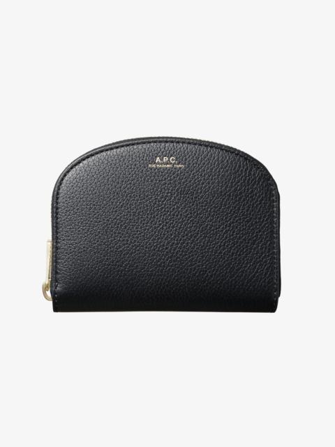 A.P.C. Demi-Lune Compact Wallet