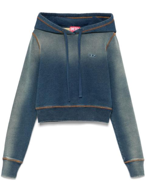Diesel Logo-embroidered Hoodie