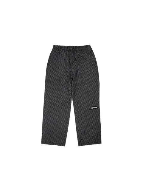 Supreme Supreme Reflective Ripstop Track Pant Black
