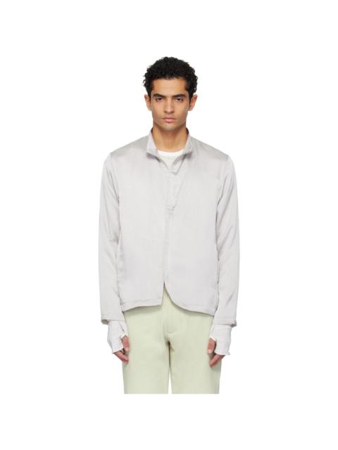 POST ARCHIVE FACTION (PAF) Gray Archive Track Jacket