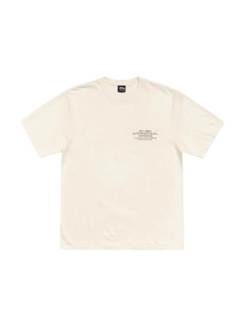 Stüssy Stussy International Design Pigment Dyed Tee Ivory