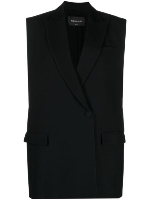 FABIANA FILIPPI double-breasted tailored vest