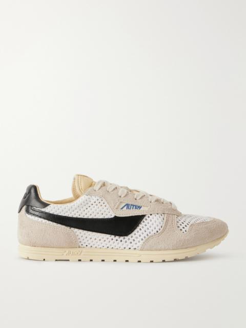 AUTRY Windspin Knit And Suede Sneakers