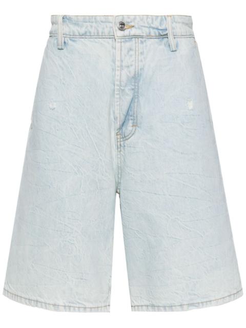 NAHMIAS stonewash denim shorts