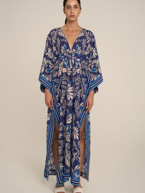 Poupette St Barth Kaftan Sol - Navy Kerylos