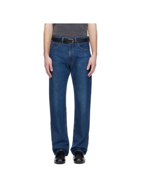Maison Kitsuné Blue KURO Edition Selvedge Voyage Jeans