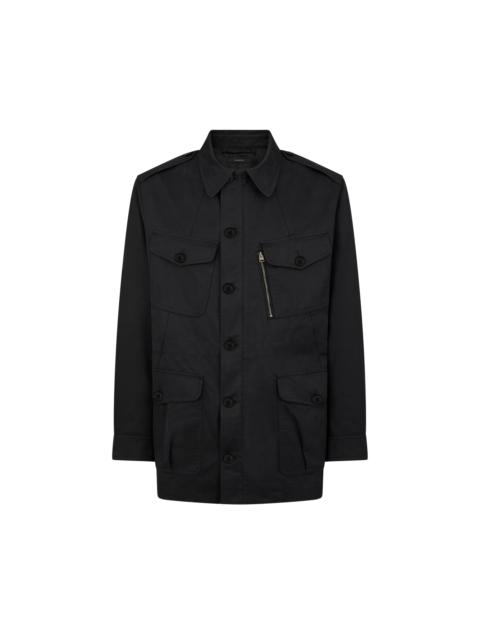 ENZYME TWILL ARMY JACKET