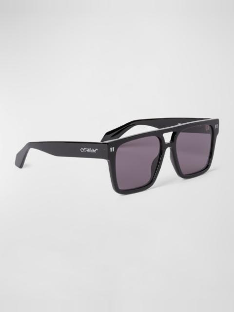 Off-White Men's Springfield Acetate Square Sunglasses