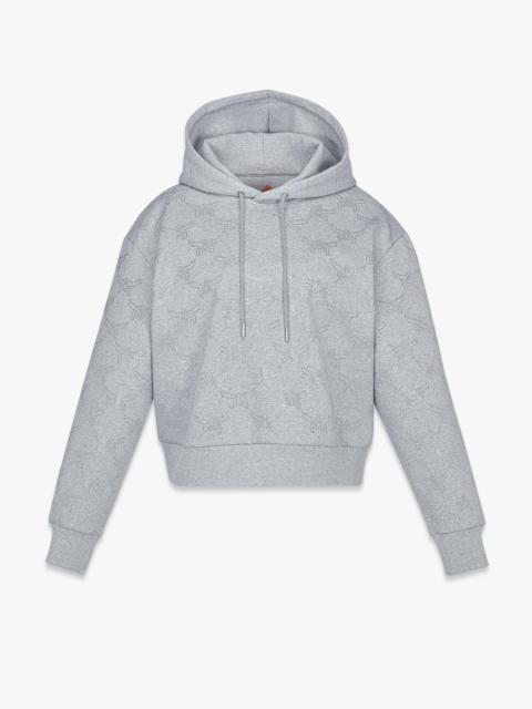 MCM Crystal Monogram Ponte Hoodie