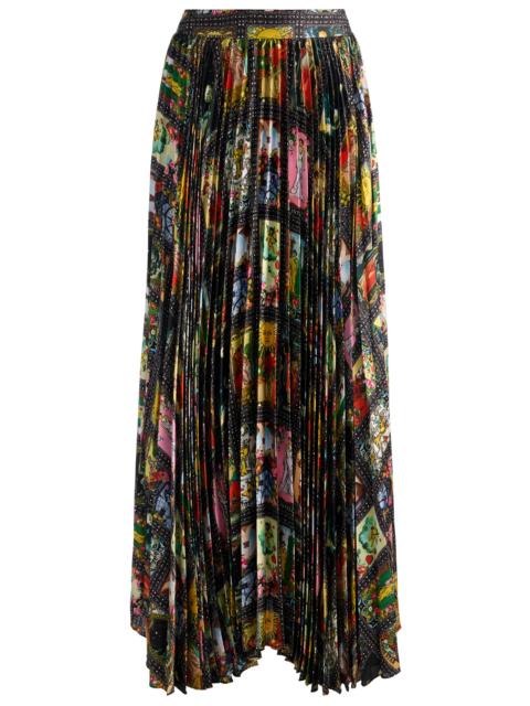 KATZ PLEATED MAXI SKIRT