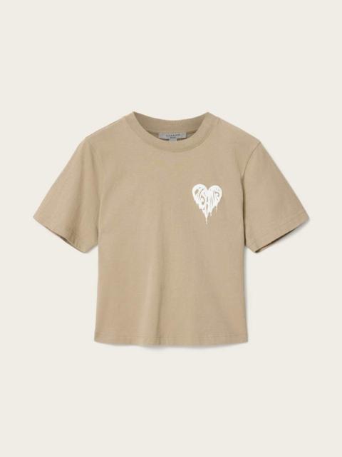 ALLSAINTS LISA TRIP GRAPHIC BOXY T-SHIRT
