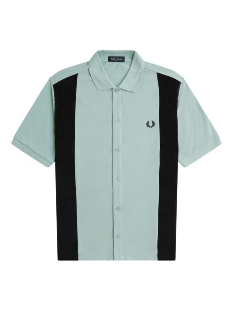 Fred Perry logo-embroidered shirt
