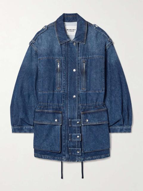 Joanna paneled denim jacket