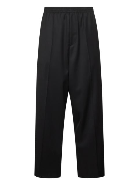 BALENCIAGA Black wool Tailored trousers