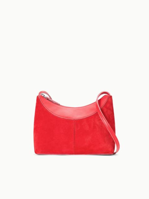 STAUD STAUD ROWEY BAG RED ROSE