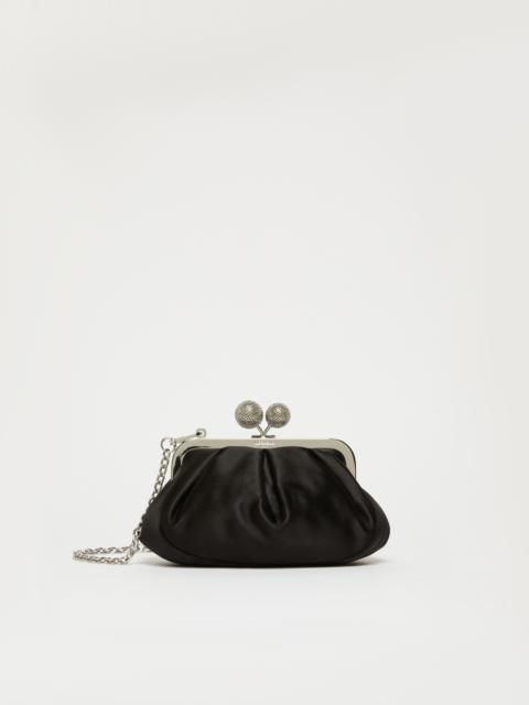 WEEKEND Max Mara EMMY Small satin Pasticcino Bag with rhinestones