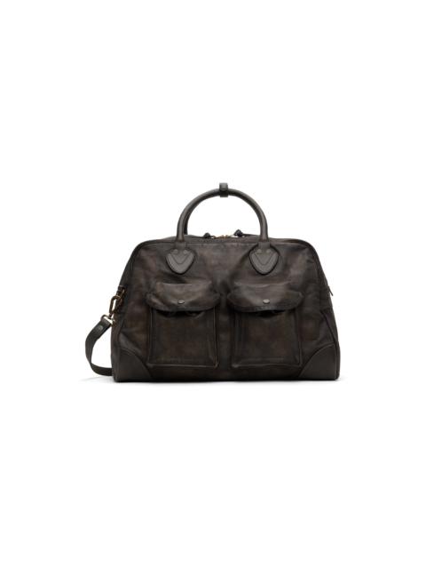 RRL by Ralph Lauren Brown Leather Duffle Bag