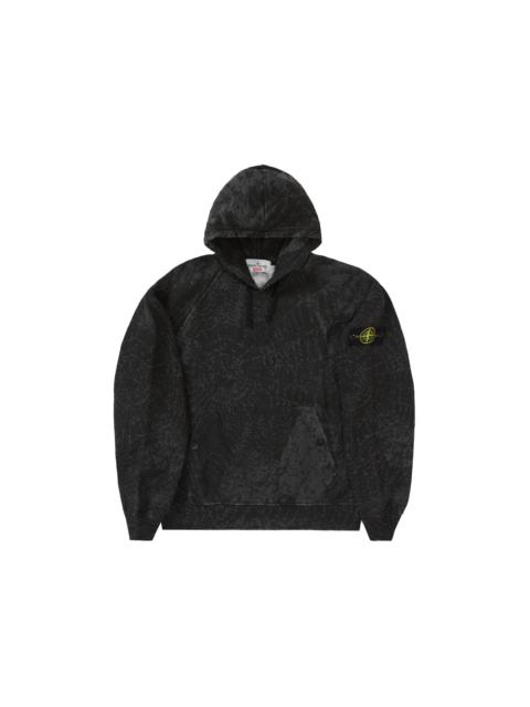 Supreme Stone Island Hooded Sweatshirt (FW23) Black