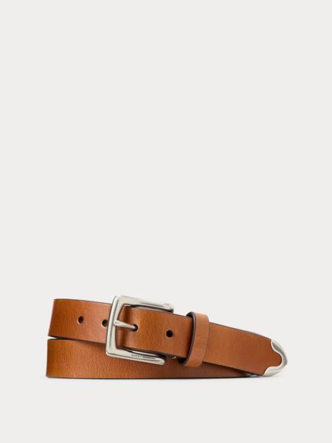 Polo Ralph Lauren Western Leather Dress Belt
