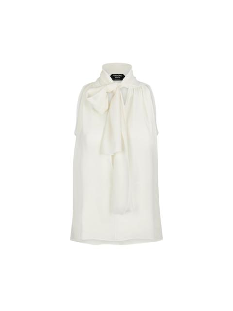 TOM FORD SILK GEORGETTE TOP