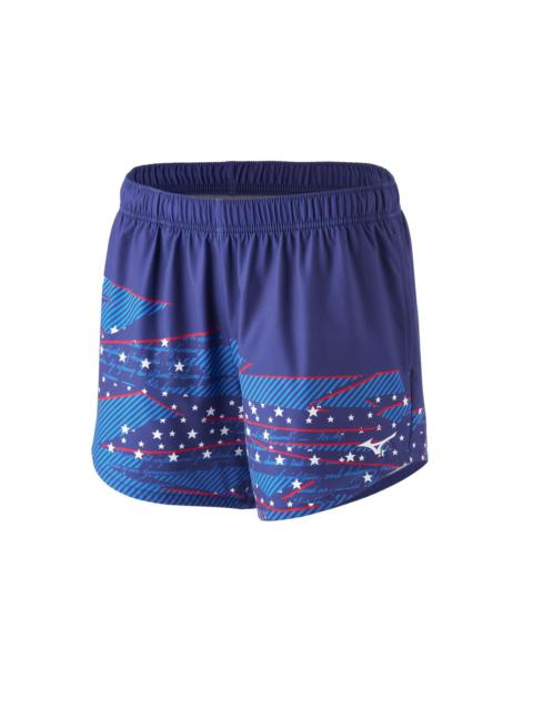 Mizuno Women's 5" Printable Running Short With Liner