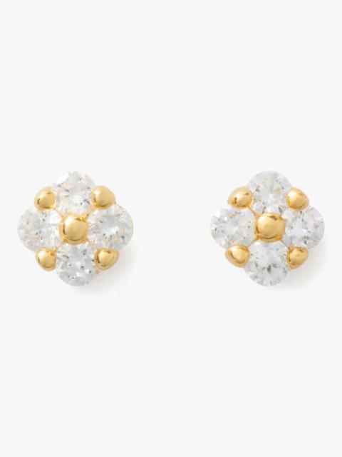 kate spade Kate Spade Fine Time To Shine Diamond Flower Studs