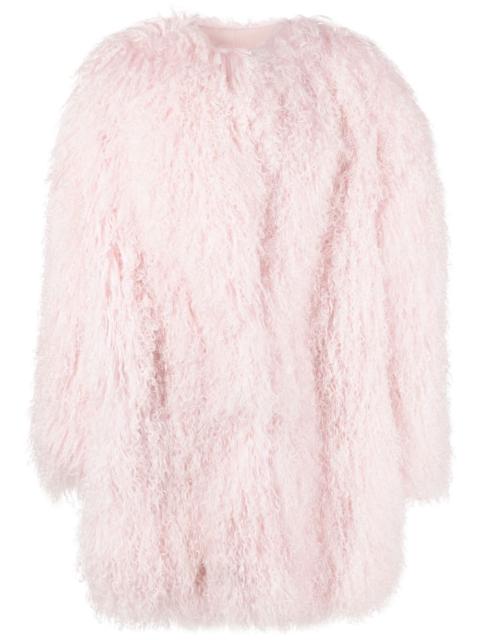MAGDA BUTRYM shag shearling long coat