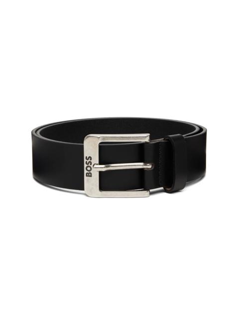 BOSS Black Leather Belt
