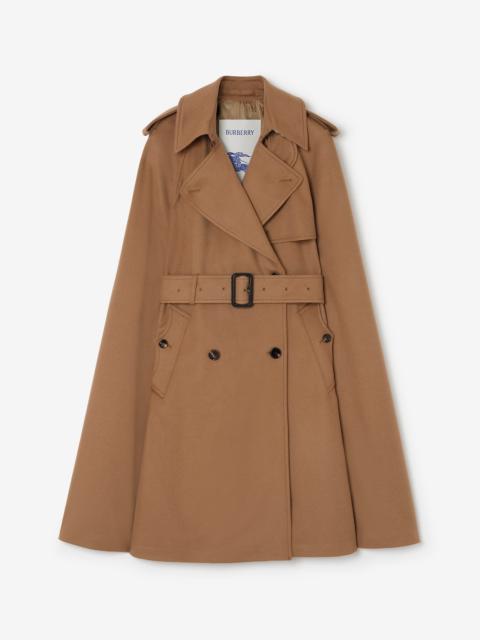 Burberry Cashmere Belmont Trench Cape
