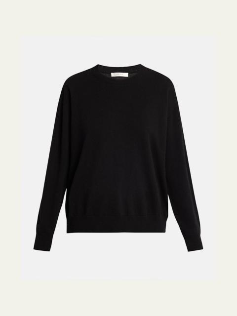 The Row Misael Cashmere Crewneck Sweater
