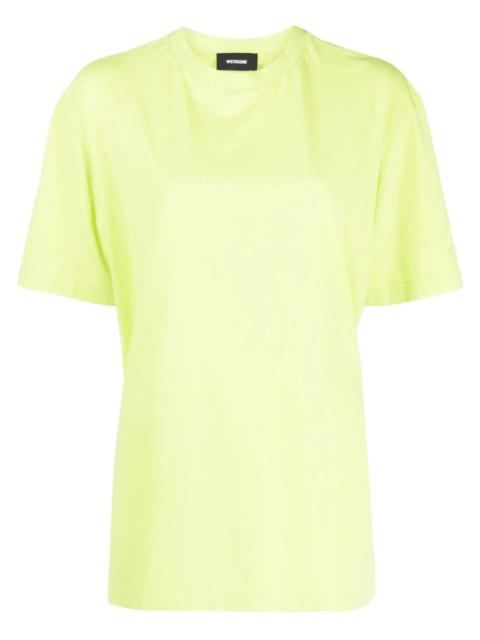 We11done Lime Basic 1506 Logo T-Shirt