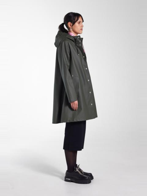 Stutterheim Mosebacke Lightweight Raincoat Green