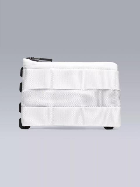 ACRONYM 3A-MP3TS-WHT Modular Tec Sys Peripheral Pocket White WR Zip