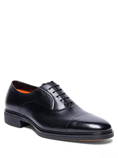 Santoni Men's Cap Toe Dress Shoes