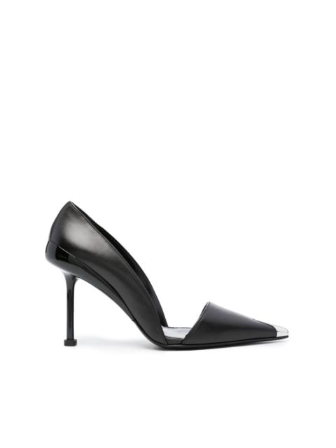 Alexander McQueen Punk 105mm leather pumps
