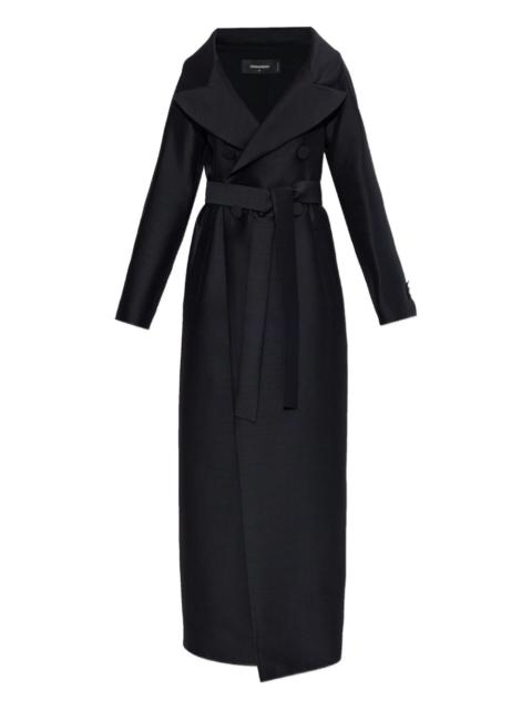 DSQUARED2 virgin wool double-breasted coat