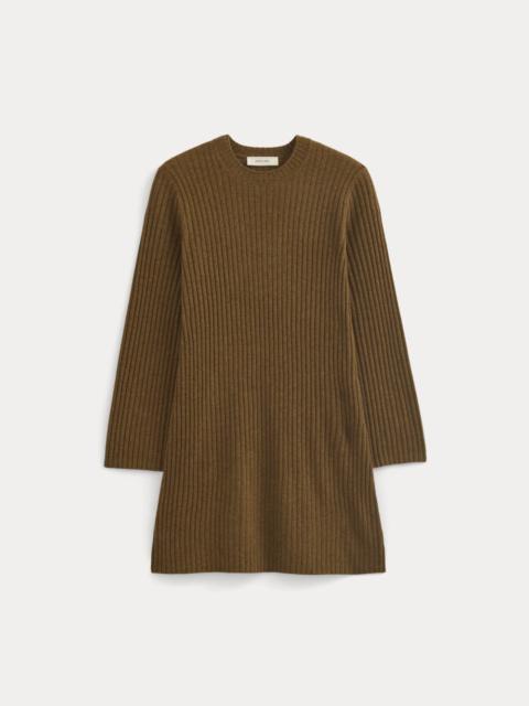 EVERLANE CASHMERE LONG-SLEEVE MINI DRESS