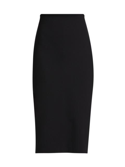 commando Women's Neoprene Midi-Skirt - Black