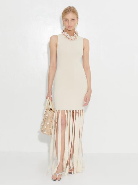 SIMONMILLER Eclisse Sleeveless Knit Dress - Ivory