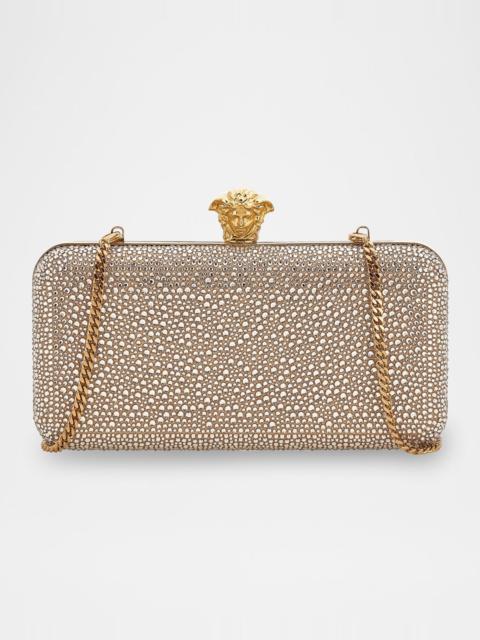 VERSACE Crystal-Embellished Medusa Clutch Bag