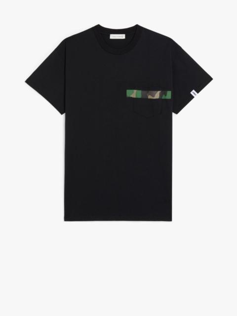 Mackintosh BLACK X CAMO COTTON T-SHIRT | GJM-206